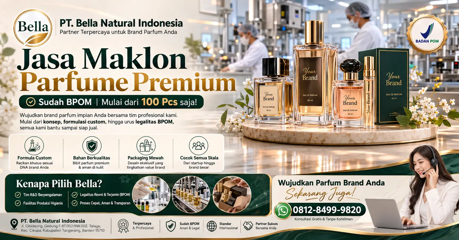 Biaya Jasa Maklon Parfum BPOM Terbaru dan Alur Kerjasamanya jasa maklon parfum bpom